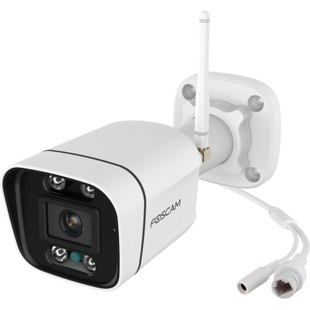 Afbeelding laden in galerijviewer, Foscam v5p, 3k 5mp dual-band wifi camera met geluid- en lichtalarm (wit)