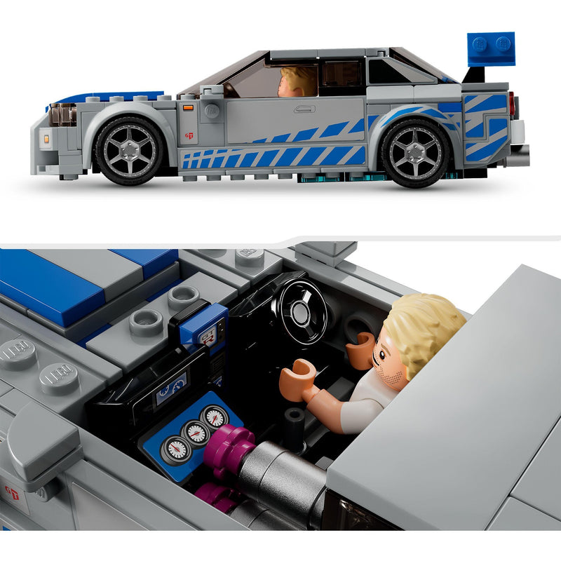 Load image into Gallery viewer, Lego speed champions 76917 2 fast 2 furious nissan skyline gt-r (r34)