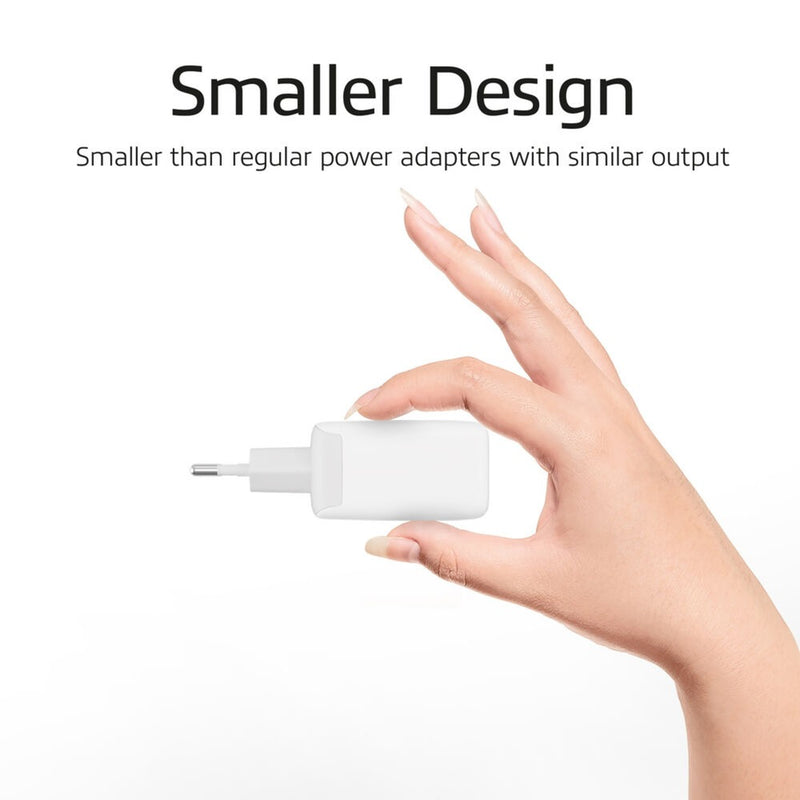 Load image into Gallery viewer, Act connectivity usb-c usb-a lader 20w met power delivery pps, quick charge, ganfast oplader (wit)