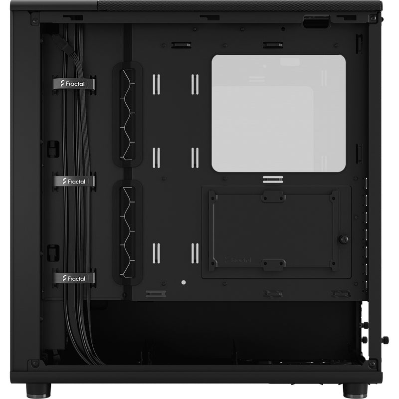 Load image into Gallery viewer, Fractal design north - momentum edition midi tower behuizing (zwart houtkleur | 2x usb-a | 1x usb-c | tempered glass)