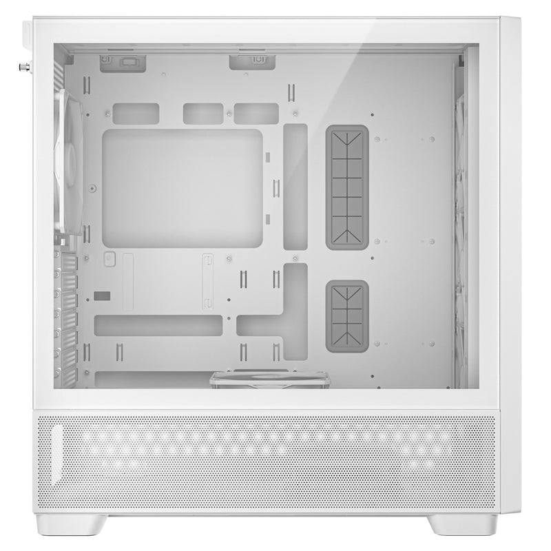 Afbeelding laden in galerijviewer, Antec flux midi tower behuizing (wit | 2x usb-a | 1x usb-c | tempered glass)