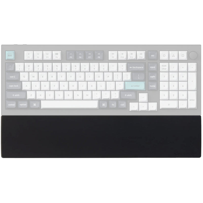 Load image into Gallery viewer, Keychron silicone palm rest voor q12 q5 pro q5 max q5 he l3 polssteun (zwart)