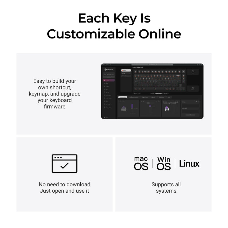 Load image into Gallery viewer, Keychron q1 he 8k magnetic switch keyboard (zwart, us lay-out (qwerty), ultra-fast lime, 75%, rgb, hot swap, 8k)