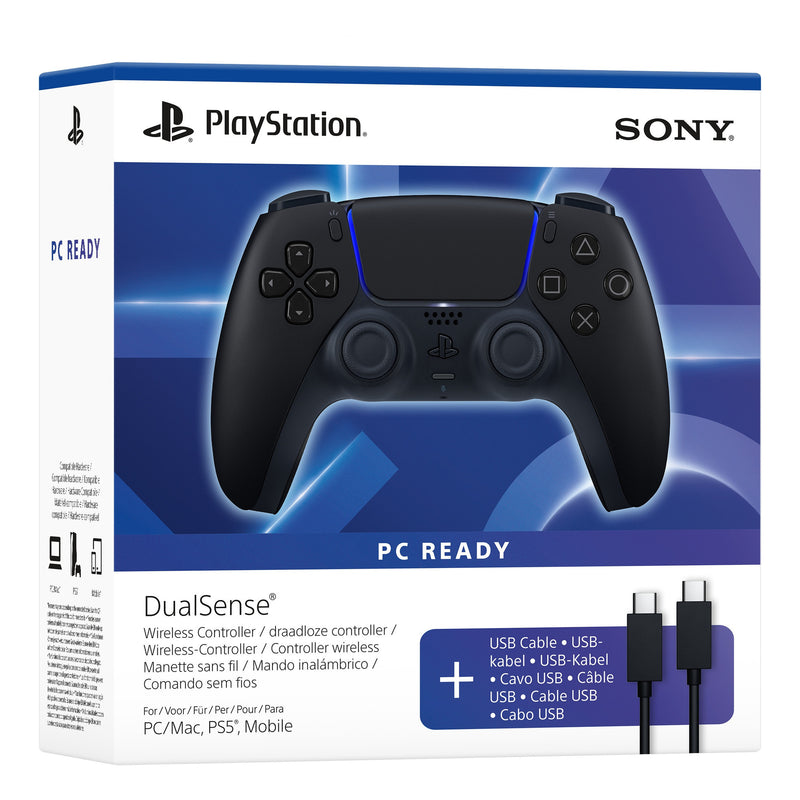Afbeelding laden in galerijviewer, Sony dualsense wireless-controller - midnight black (zwart)