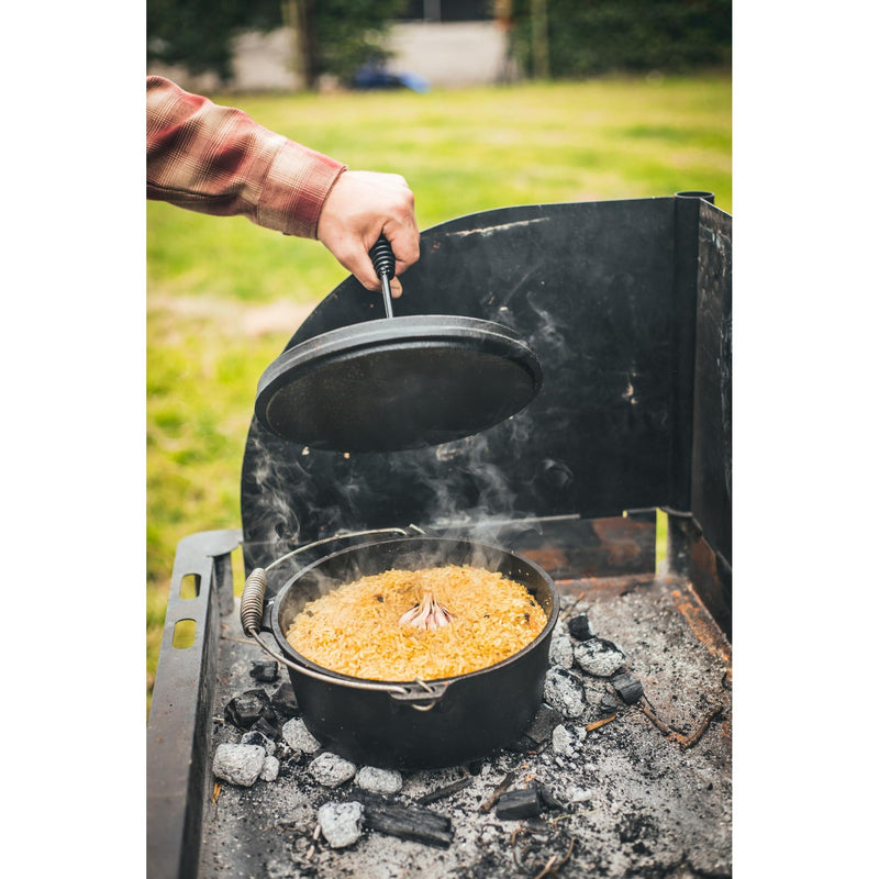 Afbeelding laden in galerijviewer, The windmill dutch oven 4,5 qt kookpan (zwart, ø 25.5 cm | 3.8 liter)