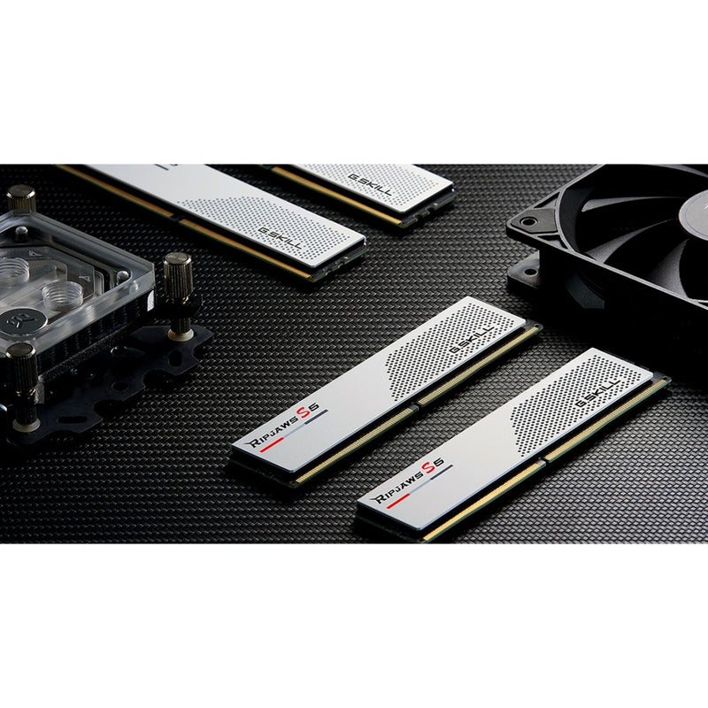 Load image into Gallery viewer, G.skill ripjaws s5 32 gb ddr5-5600 (2x 16 gb) werkgeheugen (wit, f5-5600j4040c16gx2-rs5w, xmp 3.0)
