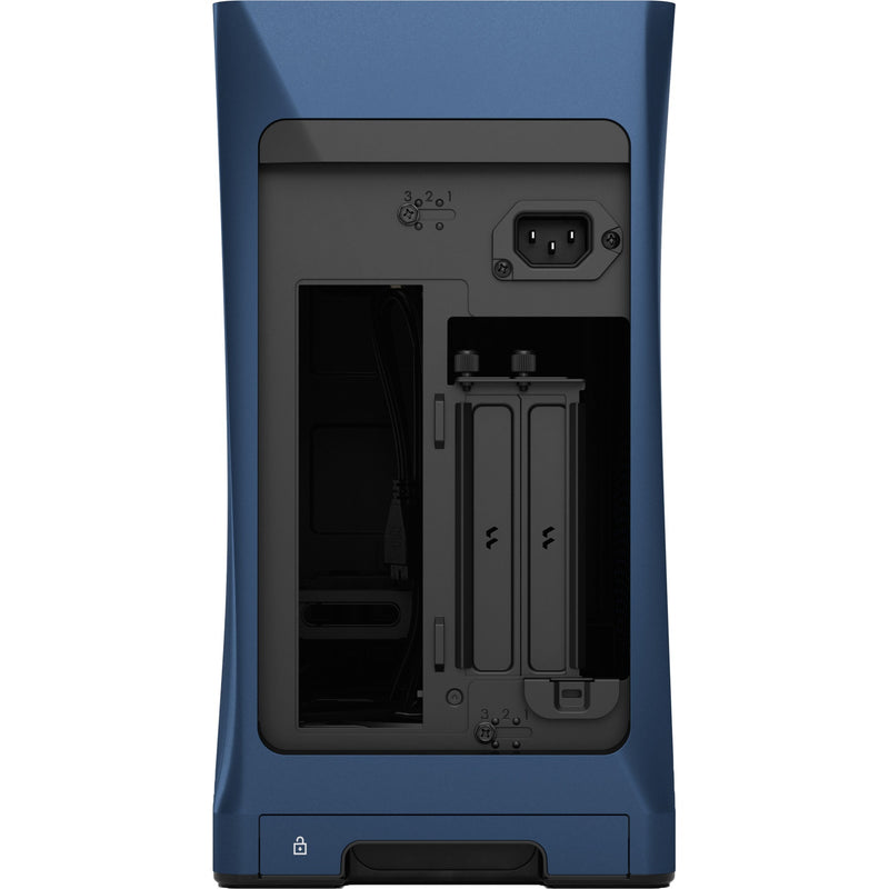 Afbeelding laden in galerijviewer, Fractal design era 2 midnight blue mini tower behuizing (donkerblauw | 2x usb-a | 1x usb-c)