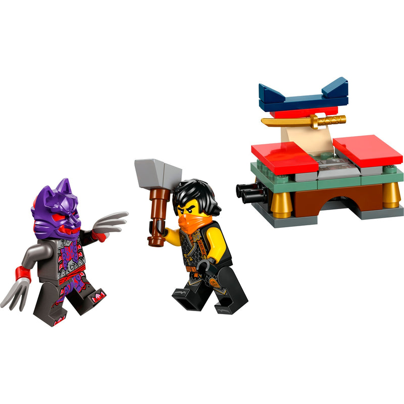 Afbeelding laden in galerijviewer, Lego ninjago - toernooi trainingsveld constructiespeelgoed (30675)