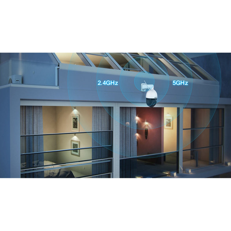 Afbeelding laden in galerijviewer, Foscam sd4h ptz beveiligingscamera (wit)