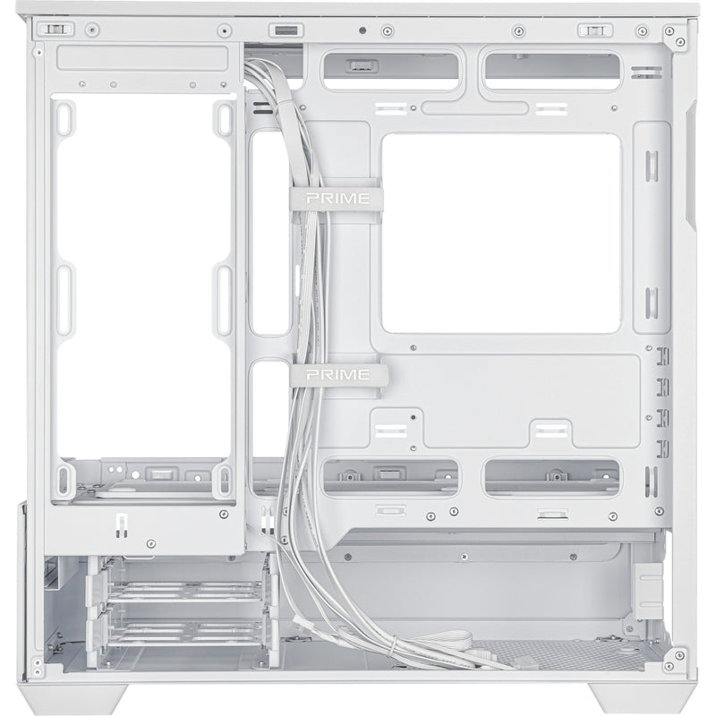 Afbeelding laden in galerijviewer, Asus prime ap202 midi tower behuizing (wit | 2x usb-a | 1x usb-c | rgb | tempered glass)