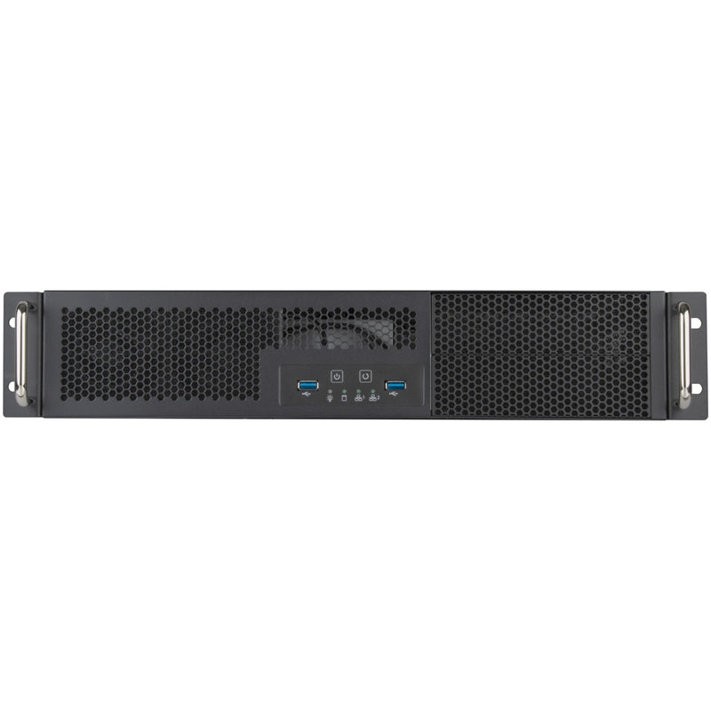 Load image into Gallery viewer, Silverstone rm23-502-mini rack behuizing (grijs zwart)