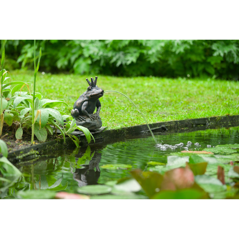 Load image into Gallery viewer, Ubbink spuitfiguur kikkerkoningin waterornament