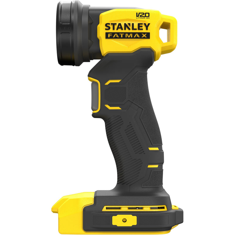 Load image into Gallery viewer, Stanley fatmax v20 18v led lamp met draaibare kop werklamp (geel zwart, accu en oplader niet inbegrepen)