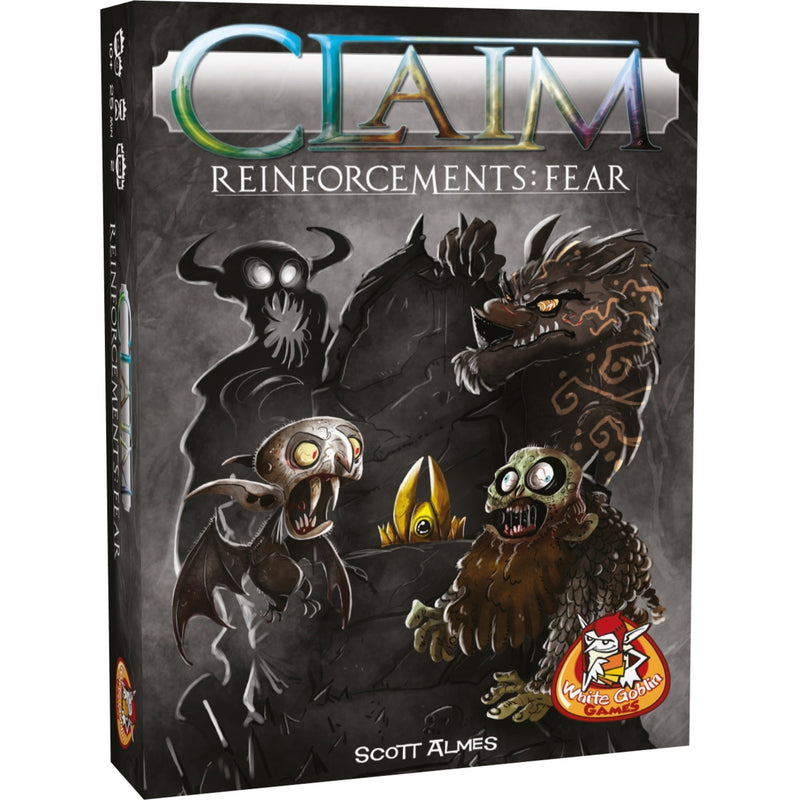 Load image into Gallery viewer, White goblin games claim reinforcements: fear kaartspel (nederlands, uitbreiding, 2 spelers, 25 minuten, vanaf 10 jaar)