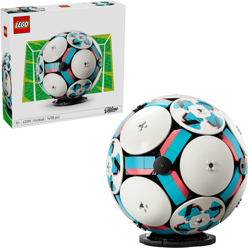 Afbeelding laden in galerijviewer, Lego editions voetbal - 3d-display bouwpakket met mini-stadion - verjaardagscadeau voor jongens, meisjes en voetbalfans vanaf 10 jaar - 43019