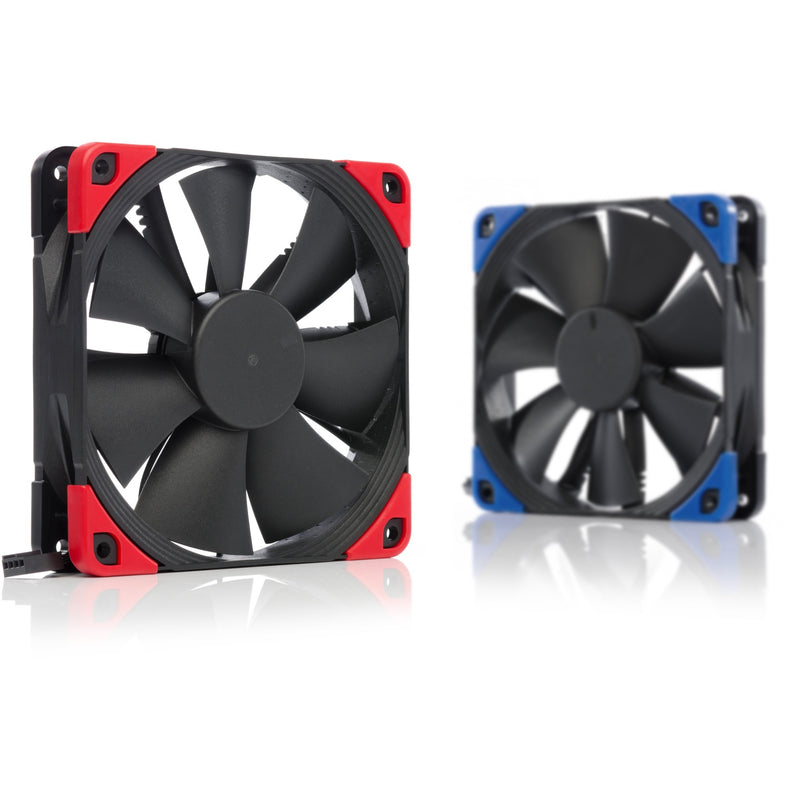 Load image into Gallery viewer, Noctua nf-f12 pwm chromax.black.swap case fan (zwart, 120 x 120 x 25 mm)
