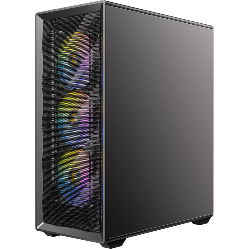 Load image into Gallery viewer, Antec ax85 argb midi tower behuizing (zwart | 2x usb-a | tempered glass)