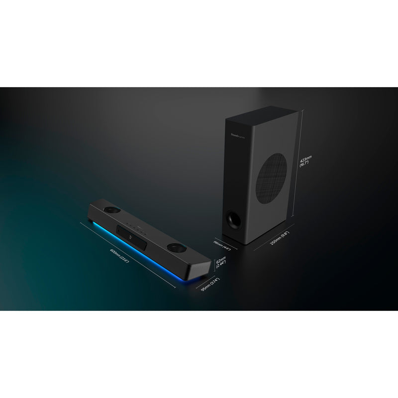 Load image into Gallery viewer, Creative sound blaster katana v2x soundbar (zwart)