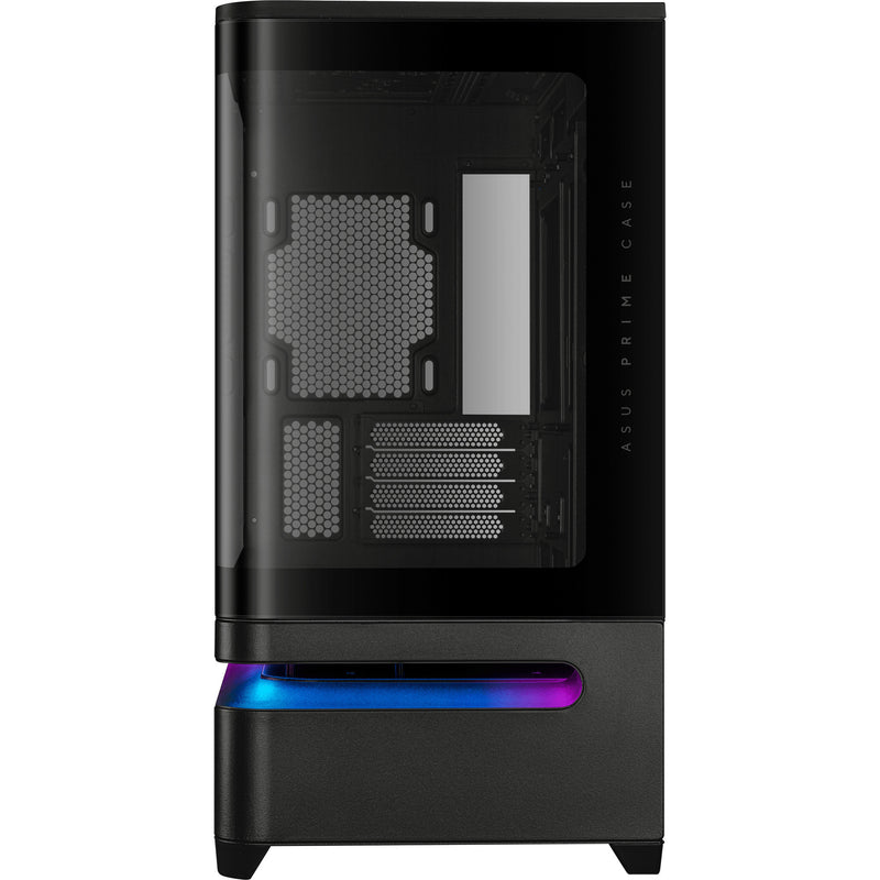 Load image into Gallery viewer, Asus prime ap202 midi tower behuizing (zwart | 2x usb-a | 1x usb-c | rgb | tempered glass)