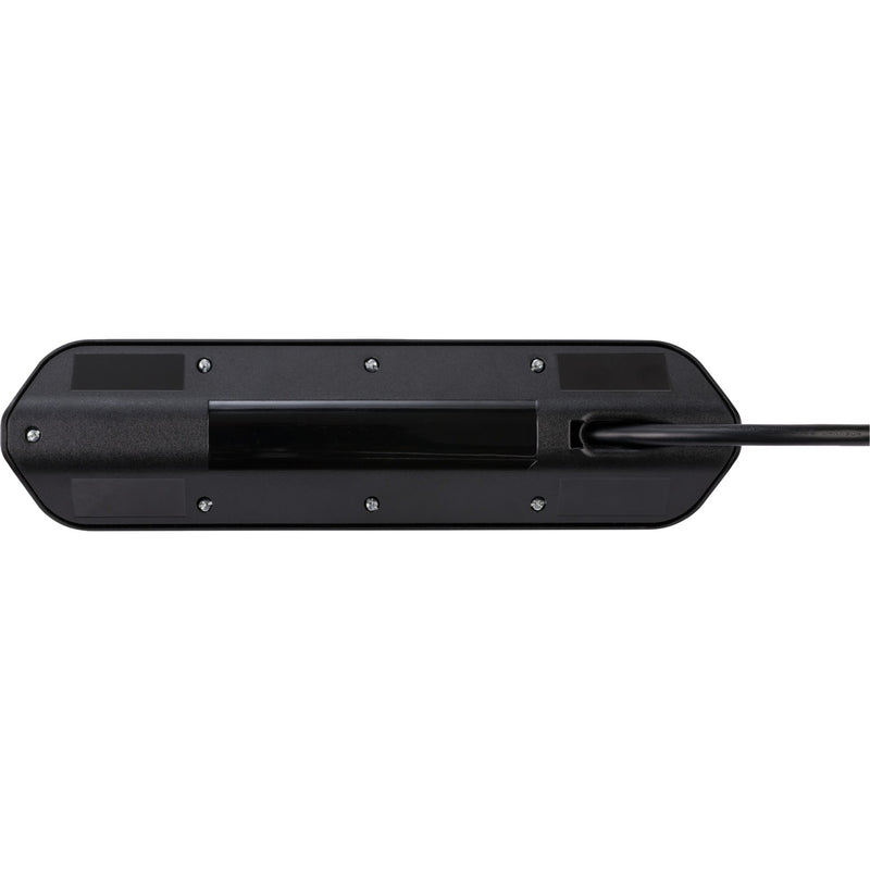 Load image into Gallery viewer, Brennenstuhl estilo hoekstekkerdoos 4-voudig stekkerdoos (zwart roestvrij staal, 2x usb)