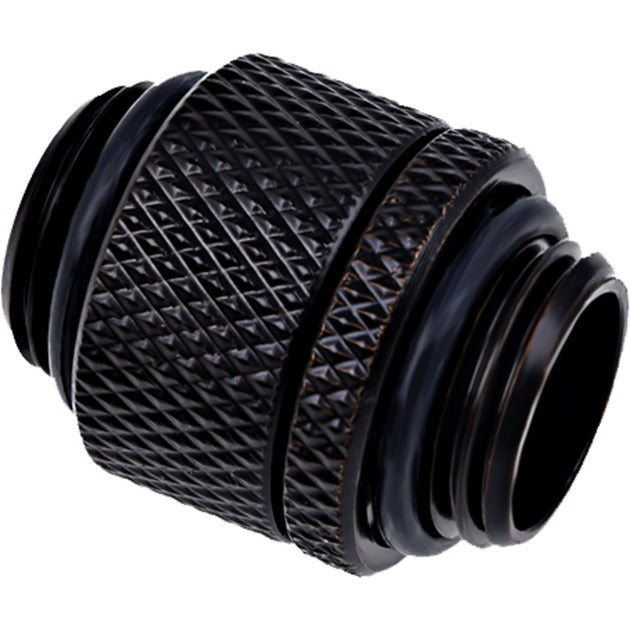 Load image into Gallery viewer, Alphacool eiszapfen double nipple rotatable g1 4 ag to g1 4 ag aansluiting (zwart)