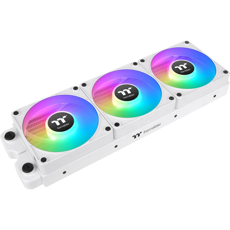 Load image into Gallery viewer, Thermaltake ct120 ex reverse argb sync pc cooling fan snow (3-fan pack) case fans (wit, 3 stuks, 120 x 120 x 25 mm, pwm)
