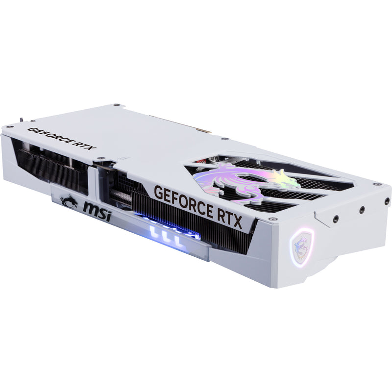 Load image into Gallery viewer, Msi geforce rtx 5070 ti gaming trio oc white grafische kaart (wit, 3x displayport, 1x hdmi 2.1, dlss 4)