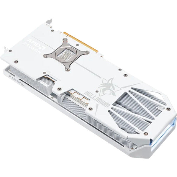 Afbeelding laden in galerijviewer, Powercolor radeon rx 9070 xt hellhound spectral white 16gb gddr6 grafische kaart (wit, rdna4, gddr6, 3x displayport, 1x hdmi)