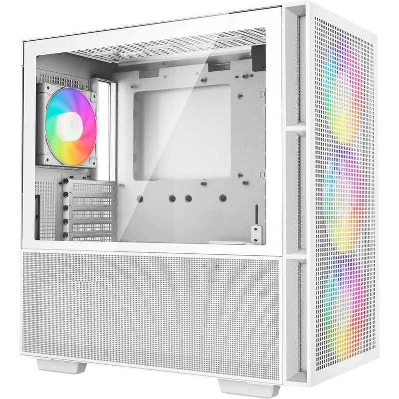 Load image into Gallery viewer, Deepcool ch560 midi tower behuizing (wit | 1x usb-a | 1x usb-c | rgb | tempered glass)