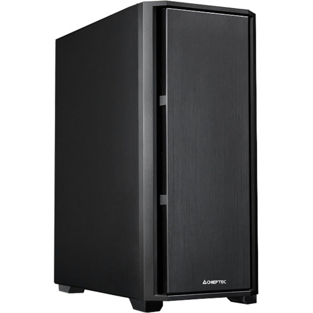 Afbeelding laden in galerijviewer, Chieftec pro midi q midi tower behuizing (zwart | 3x usb-a | 1x usb-c)