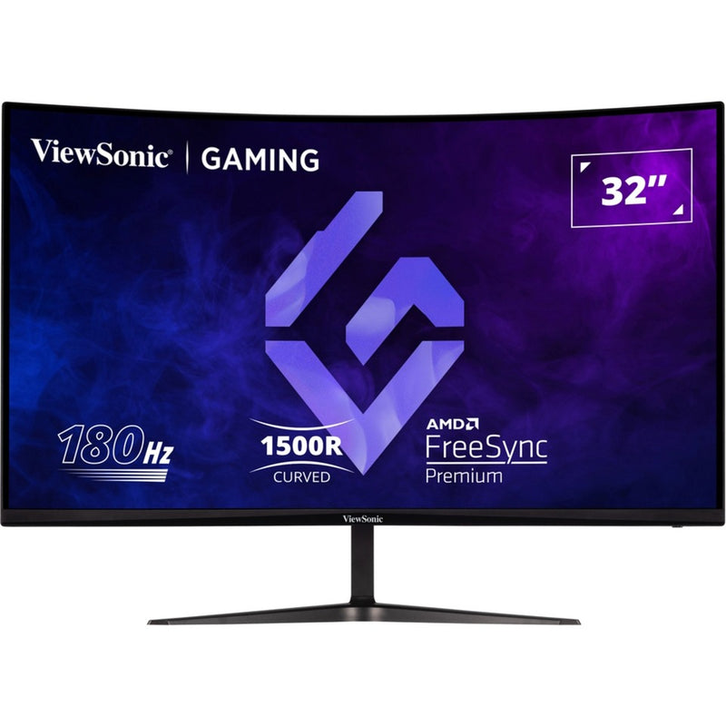 Load image into Gallery viewer, Viewsonic vx3218-pc-mhd 32 curved gaming monitor (zwart, 2x hdmi, 1x displayport, 180 hz)