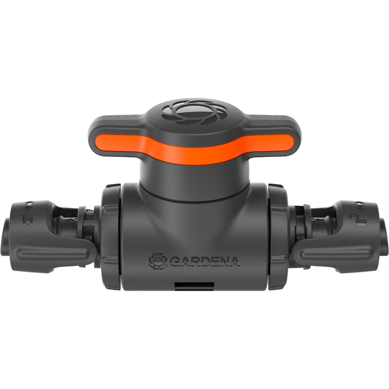 Load image into Gallery viewer, Gardena micro-drip-system afsluit- en reguleerventiel 13 mm (1 2 ) (grijs oranje)