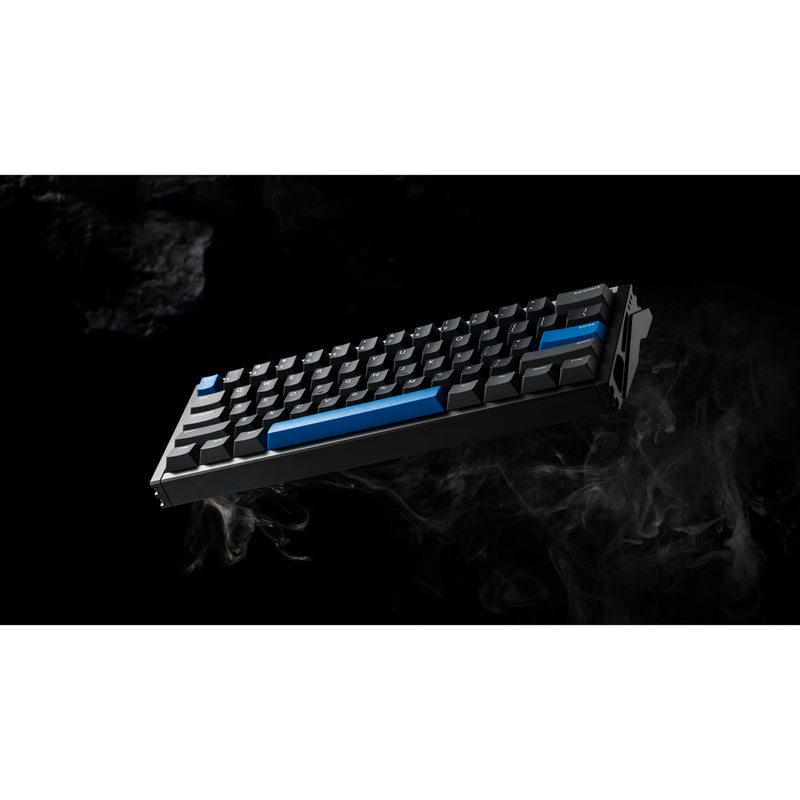 Afbeelding laden in galerijviewer, Iqunix ez60 magnetic switch gaming he keyboard (zwart, us lay-out (qwerty), gateron magnetic jade gaming, 60%, rgb, double shot pbt keycaps)