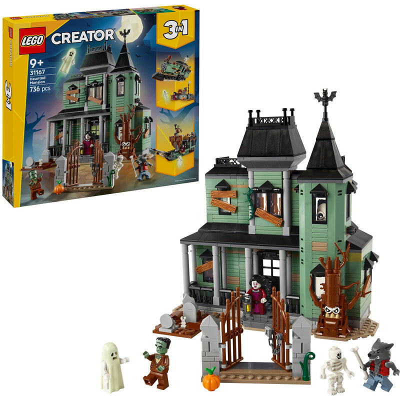 Load image into Gallery viewer, Lego creator 31167 spookhuis