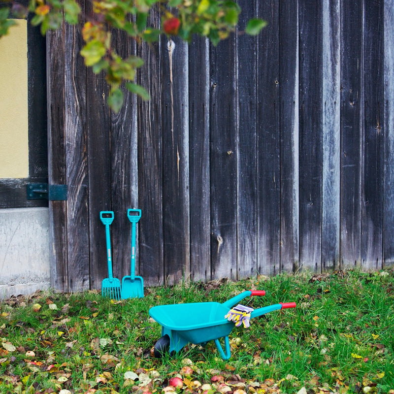 Load image into Gallery viewer, Theo klein bosch tuinspeelset met kruiwagen speeltoestel (4-delig)