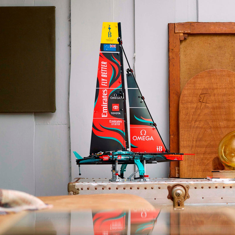 Afbeelding laden in galerijviewer, Lego technic - emirates team new zealand ac75 jacht constructiespeelgoed (42174)