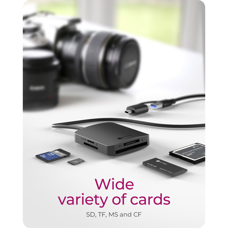 Load image into Gallery viewer, Icy box ib-cr302-cu3 4-in-1 kaartlezer (zwart)