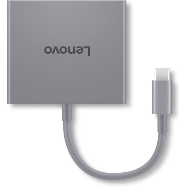 Afbeelding laden in galerijviewer, Lenovo usb-c 4 in 1 hub gen2 usb-hub (grijs)