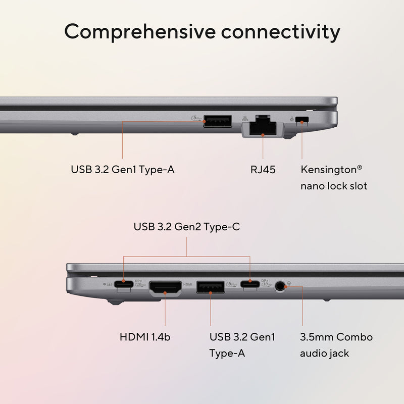 Load image into Gallery viewer, Asus expertbook p1 pm1403cda-s60200x 14 laptop (grijs | r7 170 | radeon 680m | 16 gb | 512 gb ssd)