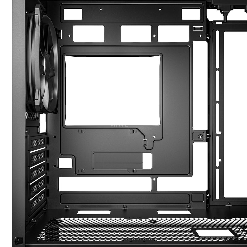 Load image into Gallery viewer, Sharkoon mk3 mini tower behuizing (zwart | 2x usb-a | 1x usb-c)