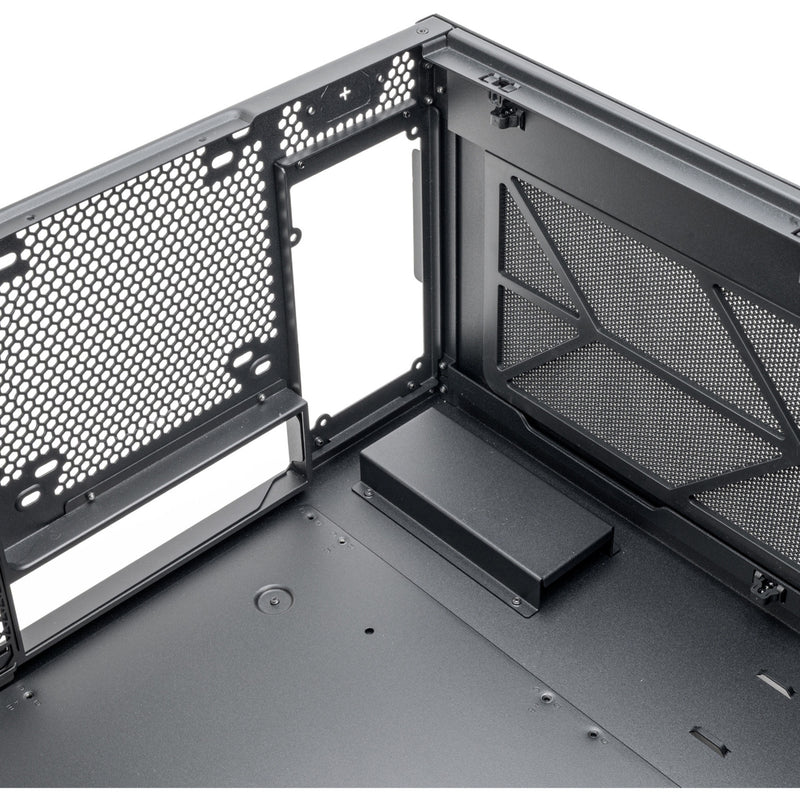 Load image into Gallery viewer, Silverstone crown 04 htpc behuizing (donkergrijs | 4x usb-a | 1x usb-c)