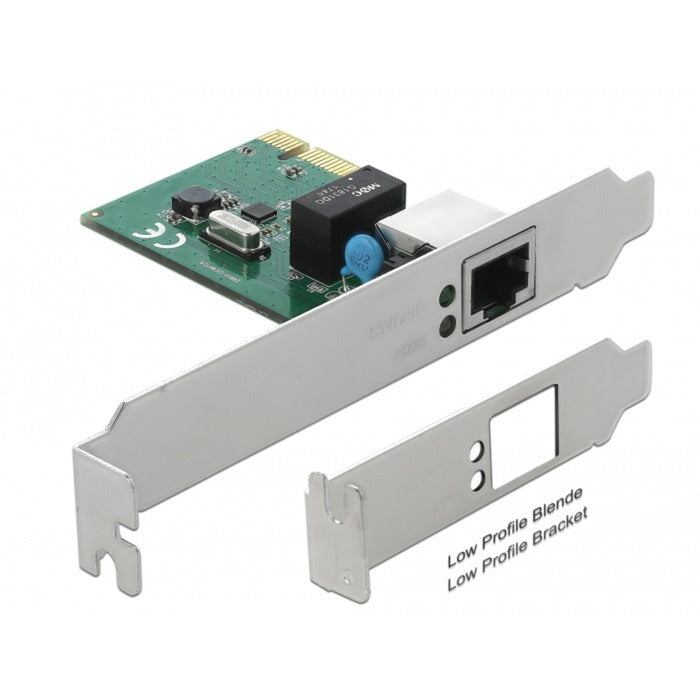 Load image into Gallery viewer, Delock pcie kaart 1x gigabit lan netwerkadapter