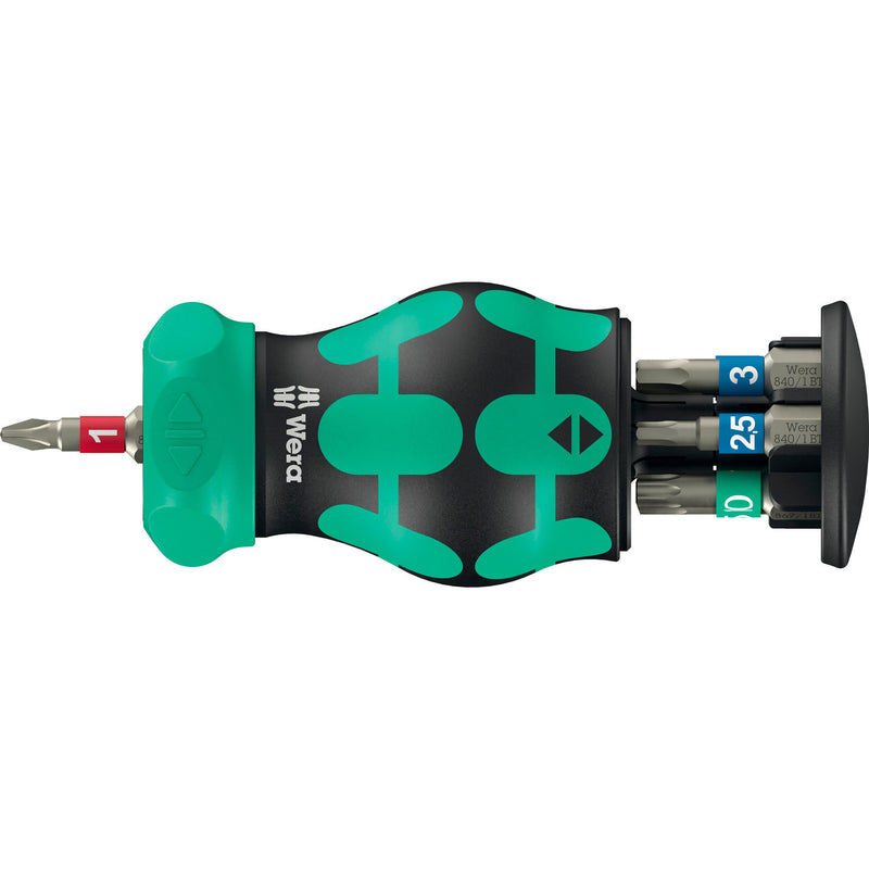 Load image into Gallery viewer, Wera bicycle set 5, 7‑delig bitset (zwart groen)