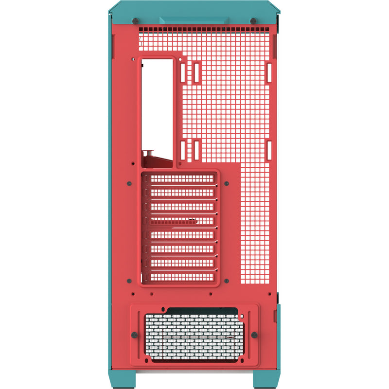 Afbeelding laden in galerijviewer, Thermaltake view 600 tg mint strawberry big tower behuizing (mint bes | 2x usb-a | 1x usb-c | tempered glass)