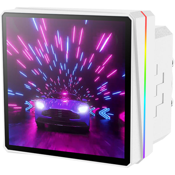 Load image into Gallery viewer, Thermaltake th360 v3 ultra argb sync aio liquid cooler - snow edition waterkoeling (wit)