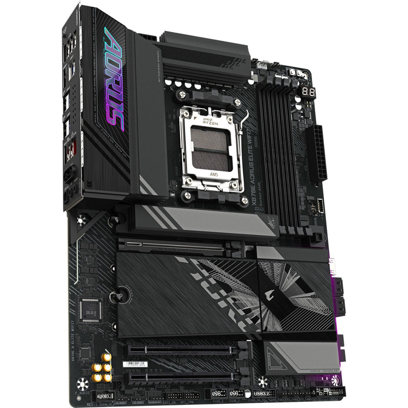 Load image into Gallery viewer, Gigabyte x870e aorus elite wifi7 socket am5 moederbord (zwart, raid, 2.5gb-lan, wi-fi 7, bt, sound, atx)