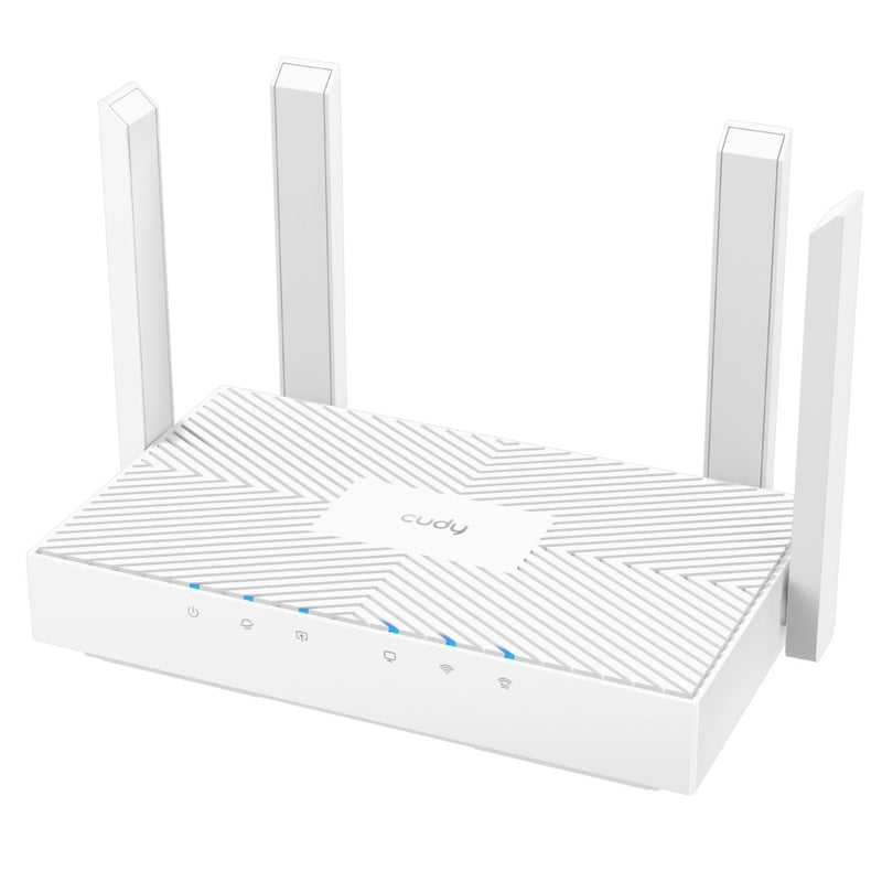 Afbeelding laden in galerijviewer, Cudy ac1200 gigabit wi-fi router (wit, app)