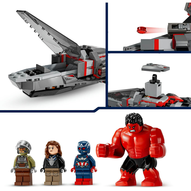 Load image into Gallery viewer, Lego marvel - captain america vs. rode hulk duel constructiespeelgoed (76292)
