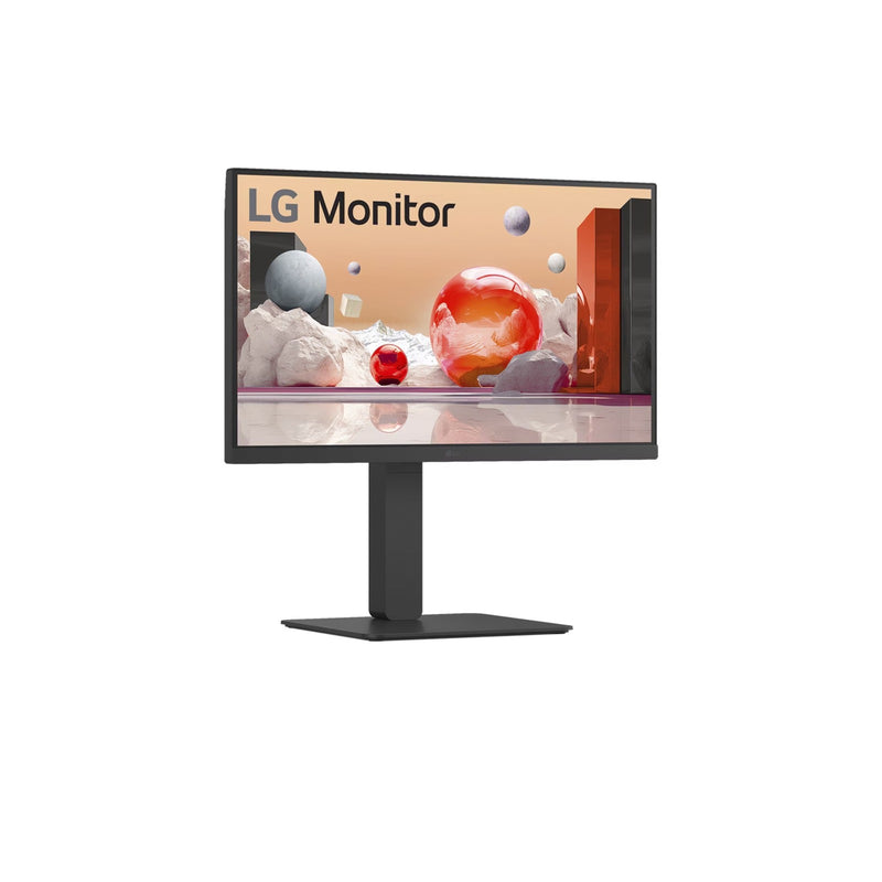 Load image into Gallery viewer, Lg 24ba850 23.8 monitor (zwart, hdmi, displayport, audio, lan, usb-c, webcam)