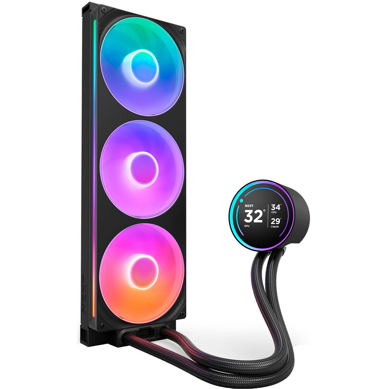 Load image into Gallery viewer, Nzxt kraken elite 420 rgb waterkoeling (zwart)